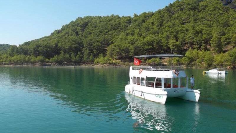Alanya/Side'dan Yeşil Kanyon Tekne Turu