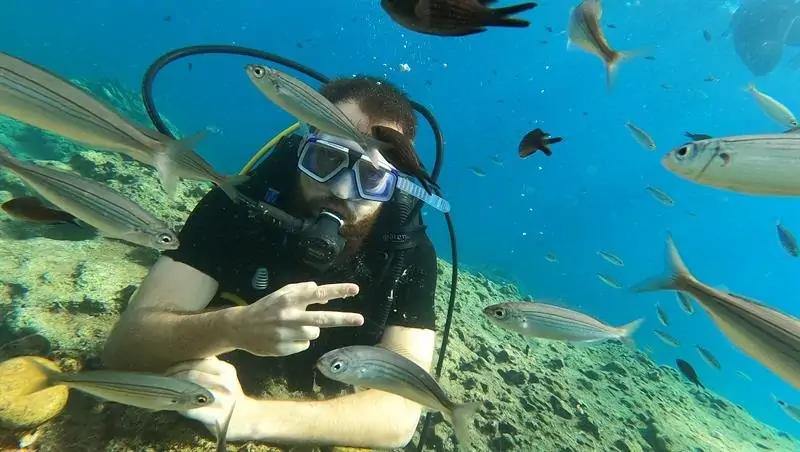 Alaaddin-1 Teknesi ile Alanya Tüplü Dalış Turu