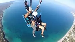 Alanya: Kale ve Deniz Üzerinde Tandem Yamaç Paraşütü