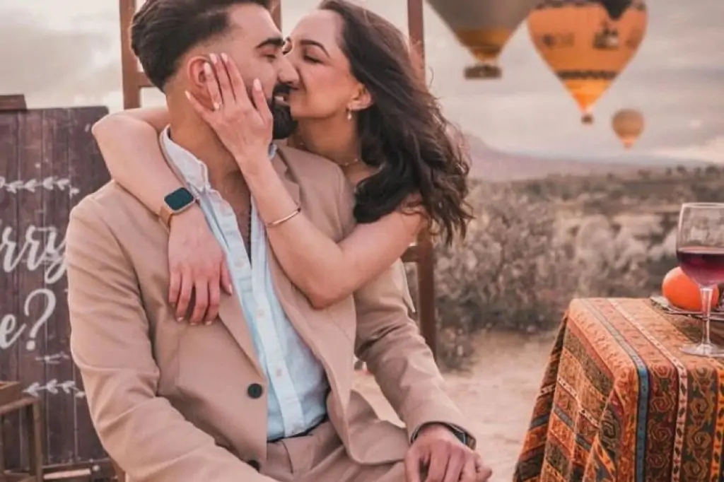 Aşıklar Şehri Kapadokya  Evlilik Teklifi