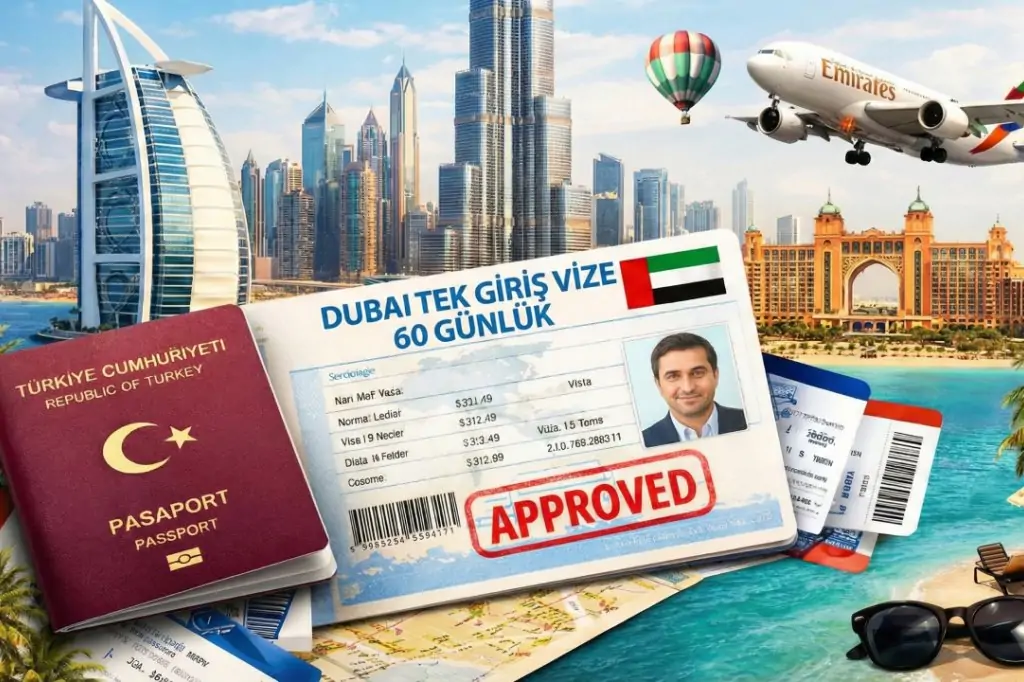 Dubai 60 Günlük Tek Girişli Vize