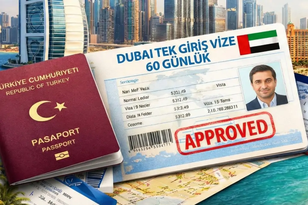 Dubai 60 Günlük Tek Girişli Vize