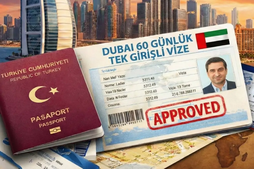 Dubai 60 Günlük Tek Girişli Vize